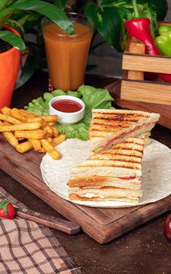 Grilled Vege Sandwich